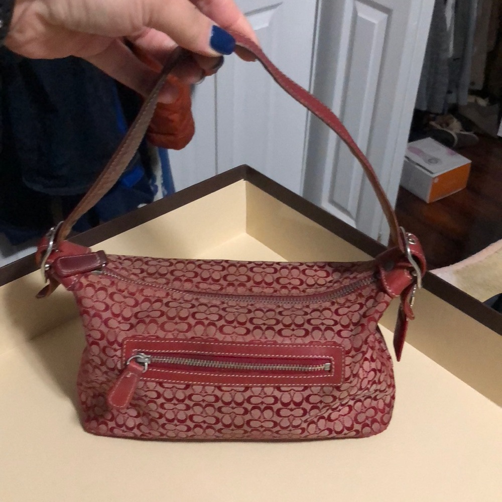 Coach hand bag